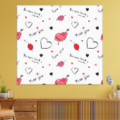 Toile Valentine's Hearts Arrow sans couture (Insitu(Salon))