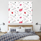 Toile Valentine's Hearts Arrow sans couture (Insitu(Chambre))