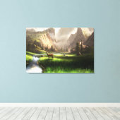 Toile Vallée de Deer (Insitu (Plancher de Bois))