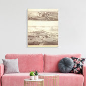 Toile Vallée de Frazier, ranchs Lakeside (Insitu(Salon))