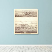 Toile Vallée de Frazier, ranchs Lakeside (Insitu (Plancher de Bois))