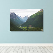 Toile Vallée de Hjelle en Norvège (Insitu (Plancher de Bois))