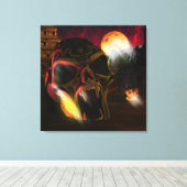 Toile Vallée de la mort (Insitu (Plancher de Bois))