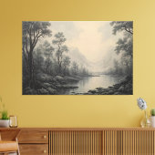 Toile Vallée de Silence (Insitu(Salon))