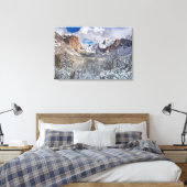 Toile Vallée de Yosemite à la neige (Insitu(Chambre))