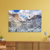 Toile Vallée de Yosemite à la neige (Insitu(Salon))