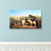 Toile Vallée de Yosemite de Glacier Point 1874 (Insitu (Plancher de Bois))