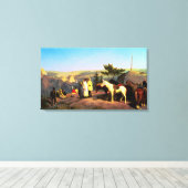 Toile Vallée de Yosemite de Glacier Point 1874 (Insitu (Plancher de Bois))