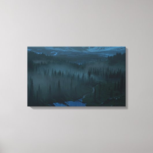 Toile Vallée des Glaciers (Lune) (Recto)