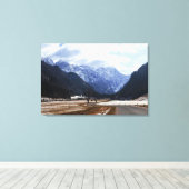 Toile Vallée du Logar en Slovénie (Insitu (Plancher de Bois))