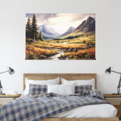Toile Vallée éternelle (Insitu(Chambre))