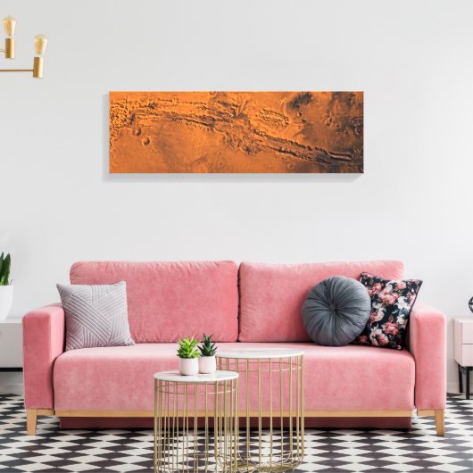 Toile Valles Marineris Mariner Valley Mars (Insitu(Salon))