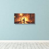 Toile Valse De Minuit Dans La Mist (Insitu (Plancher de Bois))