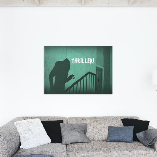 Toile Vampire Nosferatu Green Horror Thriller