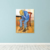 Toile Van Gogh - À la porte de l'éternité (Insitu (Plancher de Bois))