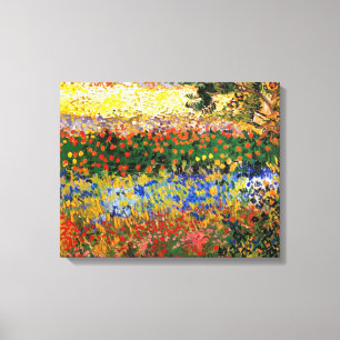 Toile Van Gogh - Jardin à Arles