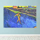 Toile Van Gogh - La Tour, célèbre peinture, (Insitu (Plancher de Bois))