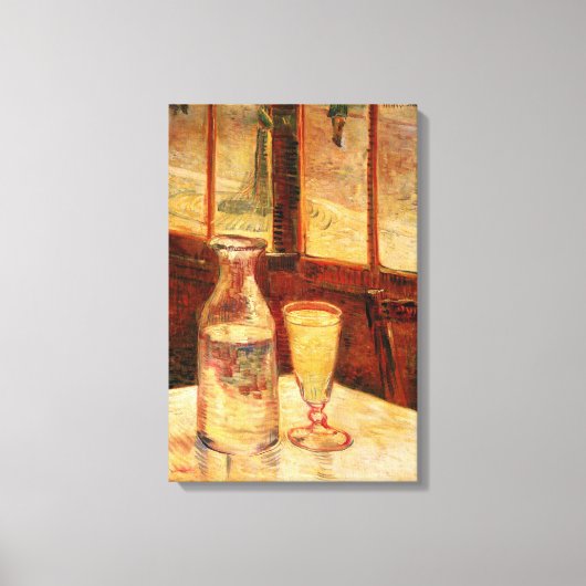 Toile Van Gogh - La vie morte avec Absinthe (Recto)