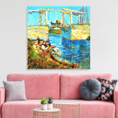Toile Van Gogh - Le pont Langlois à Arles, (Insitu(Salon))