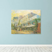 Toile Van Gogh Le Restaurant de la Sirene à Asnieres (Insitu (Plancher de Bois))
