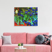Toile Van Gogh - Les Iris, peinture d'art fin (Insitu(Salon))