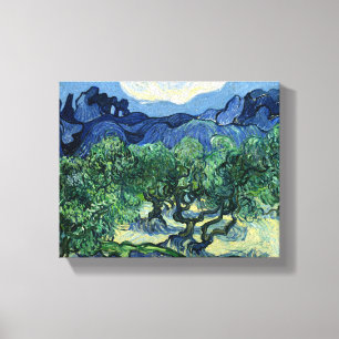 Toile Van Gogh Les Oliviers Paysage Peinture