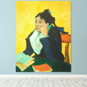 Toile Van Gogh - Madame Joseph-Michel Ginoux, (Insitu (Plancher de Bois))
