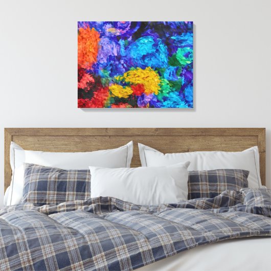 Toile Van Gogh Monet Style Peinture murale (Insitu(Chambre))