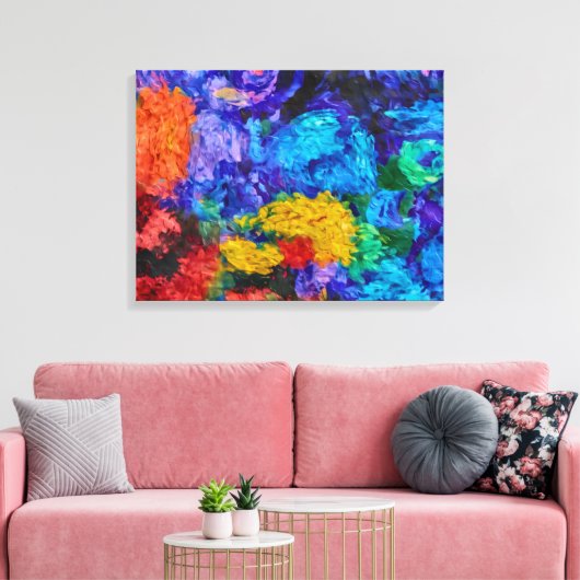 Toile Van Gogh Monet Style Peinture murale (Insitu(Salon))