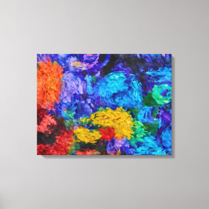 Toile Van Gogh Monet Style Peinture murale