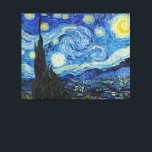 Toile Van Gogh - Nuit étoilée<br><div class="desc">La célèbre oeuvre de Vincent van Gogh,  Starry Night.</div>
