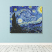 Toile Van Gogh, Nuit étoilée (Insitu (Plancher de Bois))