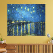 Toile Van Gogh Nuit étoilée sur le Rhône (Insitu(Salon))