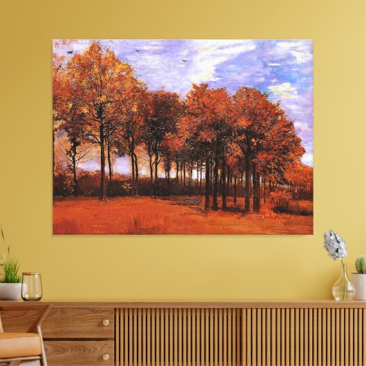 Toile Van Gogh - Paysage d'automne, (Insitu(Salon))