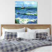 Toile Van Gogh - Paysage marin (Insitu(Chambre))
