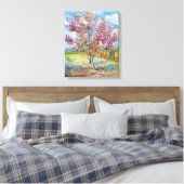 Toile Van Gogh - Pêchers roses (Insitu(Chambre))