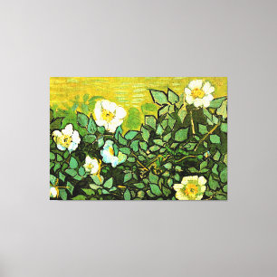 Toile Van Gogh - Roses sauvages,