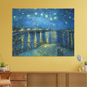 Toile Van Gogh Starry Nuit Rhône Peinture (Insitu(Salon))