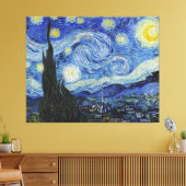 Toile Van Gogh Starry Peinture nocturne (Insitu(Salon))