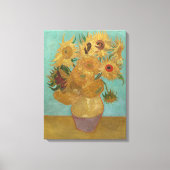 Toile Van Gogh - Sunflowers, 3ème version, répétition (Recto)