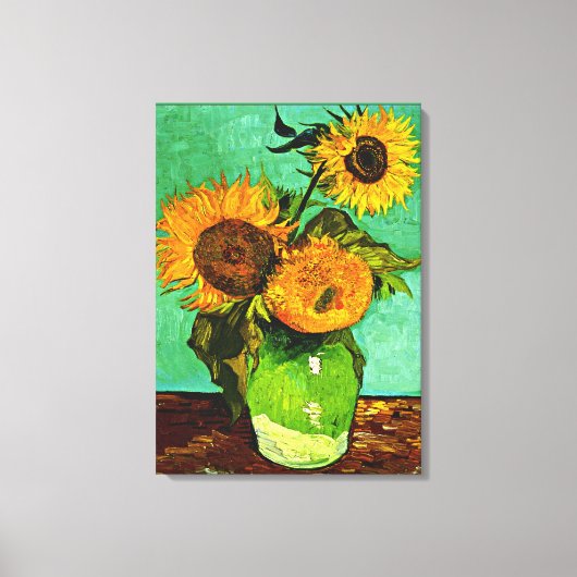 Toile Van Gogh - Tournesols (3) (Recto)