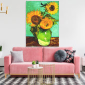 Toile Van Gogh - Tournesols (3) (Insitu(Salon))
