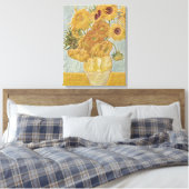 Toile Van Gogh - Vase Douze Tournesols (Insitu(Chambre))