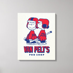 Toile Van Pelt's Hockey Club Pro Motif