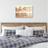 Toile Vancouver Art Print Vancouver Gastown Art Canvas (Insitu(Chambre))
