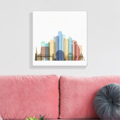 Toile Vancouver, Canada | Ville Skyline (Insitu(Salon))