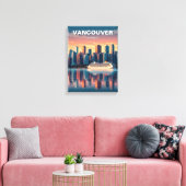 Toile Vancouver Skyline Canada Travel (Insitu(Salon))