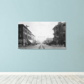 Toile Vancouver, WA - Main Street Vue du centre-ville (Insitu (Plancher de Bois))