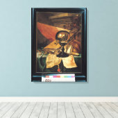 Toile Vanitas avec boule de cristal (Insitu (Plancher de Bois))