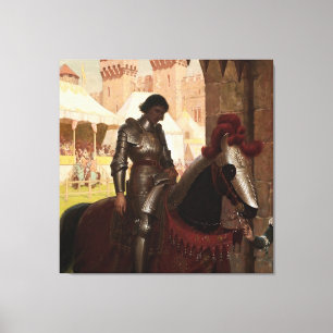 Toile "Vanquished" par Edmund Blair Leighton